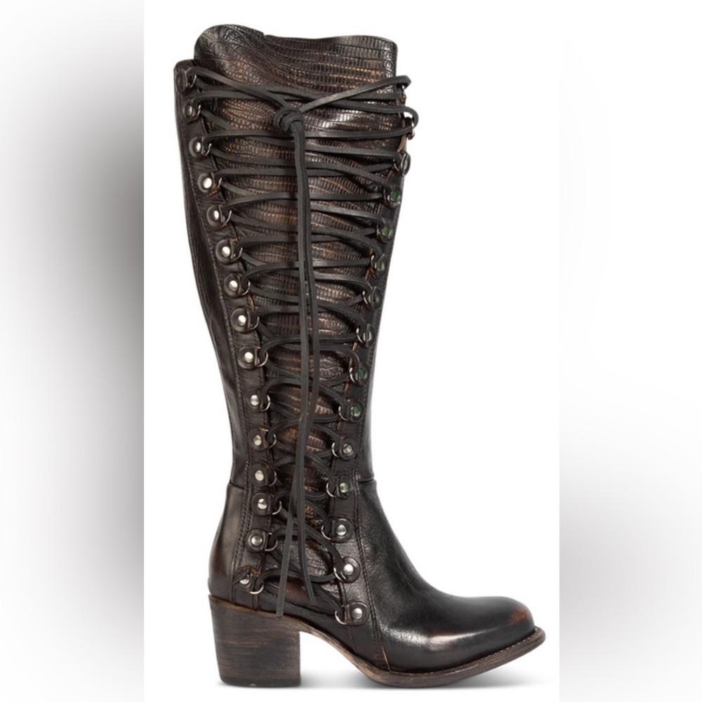 Freebird by Steven - Chapelle Lace Boots 
Size 9